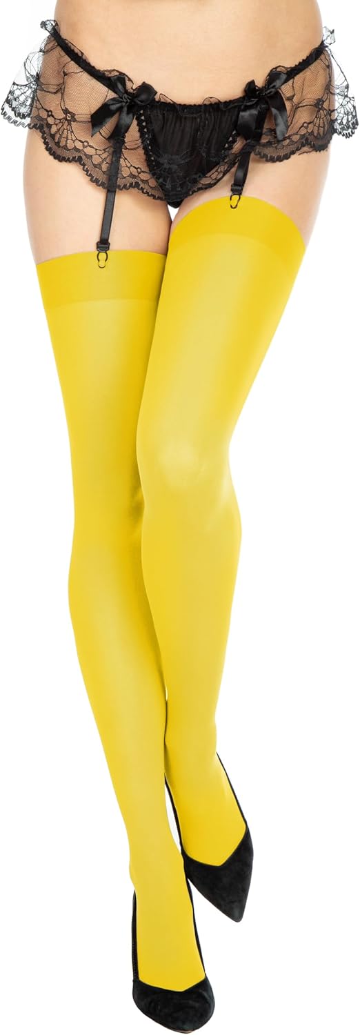 SENTELEGRI Opaque Stockings 40 Denier Plain Top by Sentelegi – Sizes S-XL – Women's Soft & Durable Stockings