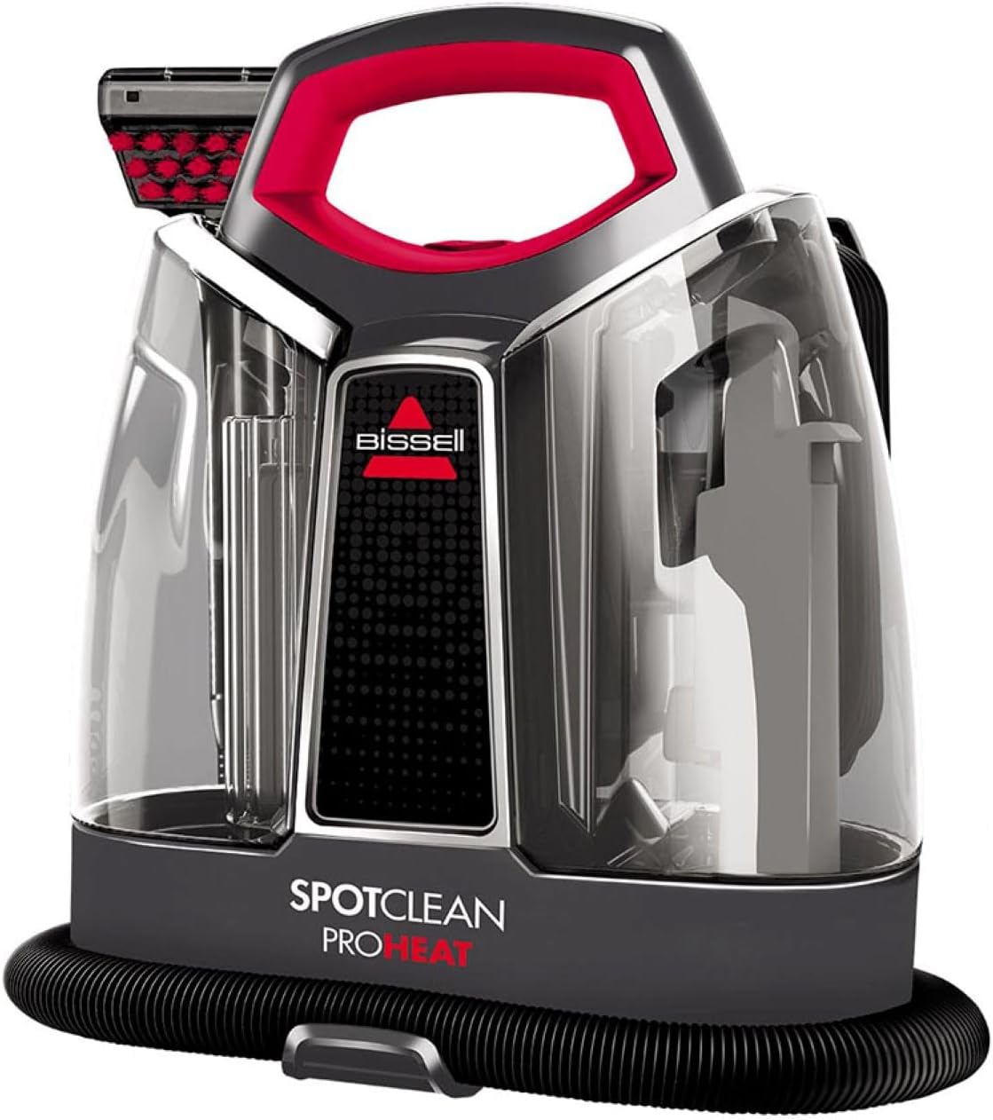 BISSELL SpotClean ProHeat, Carpet Cleaner with HeatWave Technology, Portable Spot Cleaner, Powerful Upholstery Cleaner with 330W Motor, Carpet Stain Remover for Carpets, Sofa Cleaner & Car, 36981