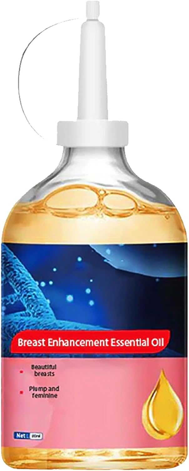 Natural Breast Enhancement Oil,Bust Firming Essential Oil,Breast Lifting Essence Serum,Chest Massage Essential Oils,Breast Lifting Bust Body Serum Lotions,Breast Massage Firming Oil,1PC
