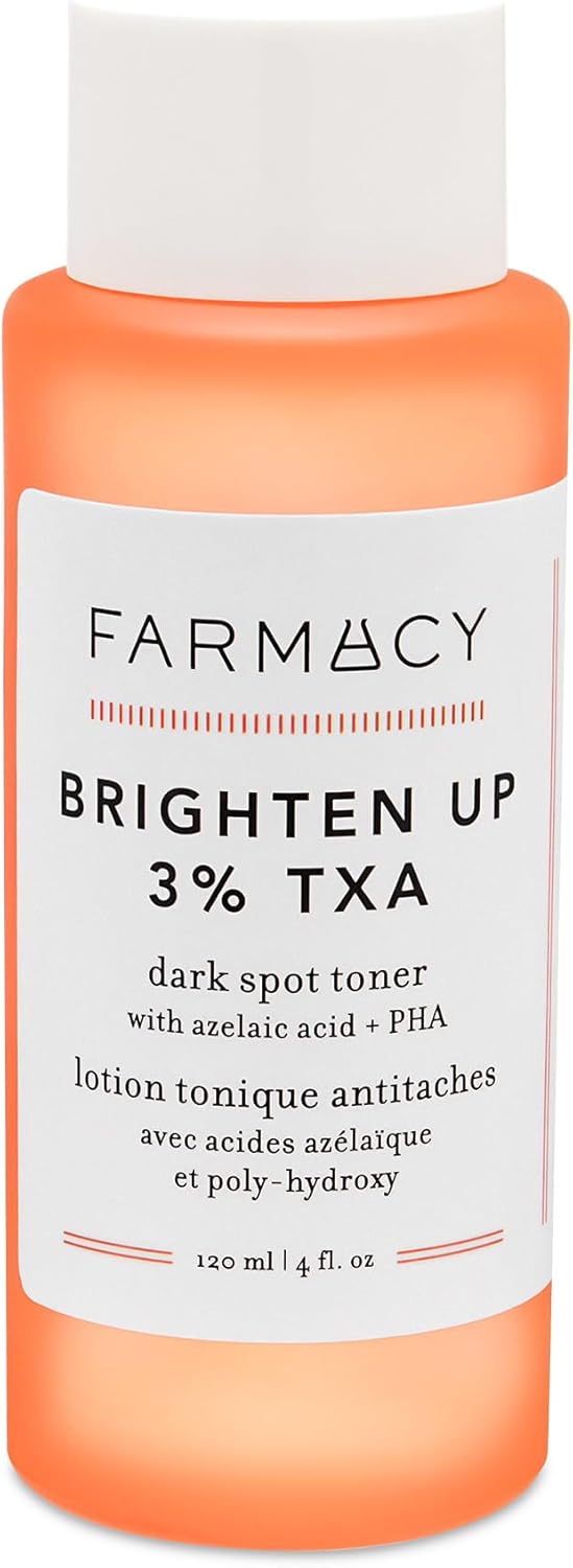Farmacy Brightening Toner for Face - Toner with 3% TXA, Azelaic Acid & PHA, 120ml