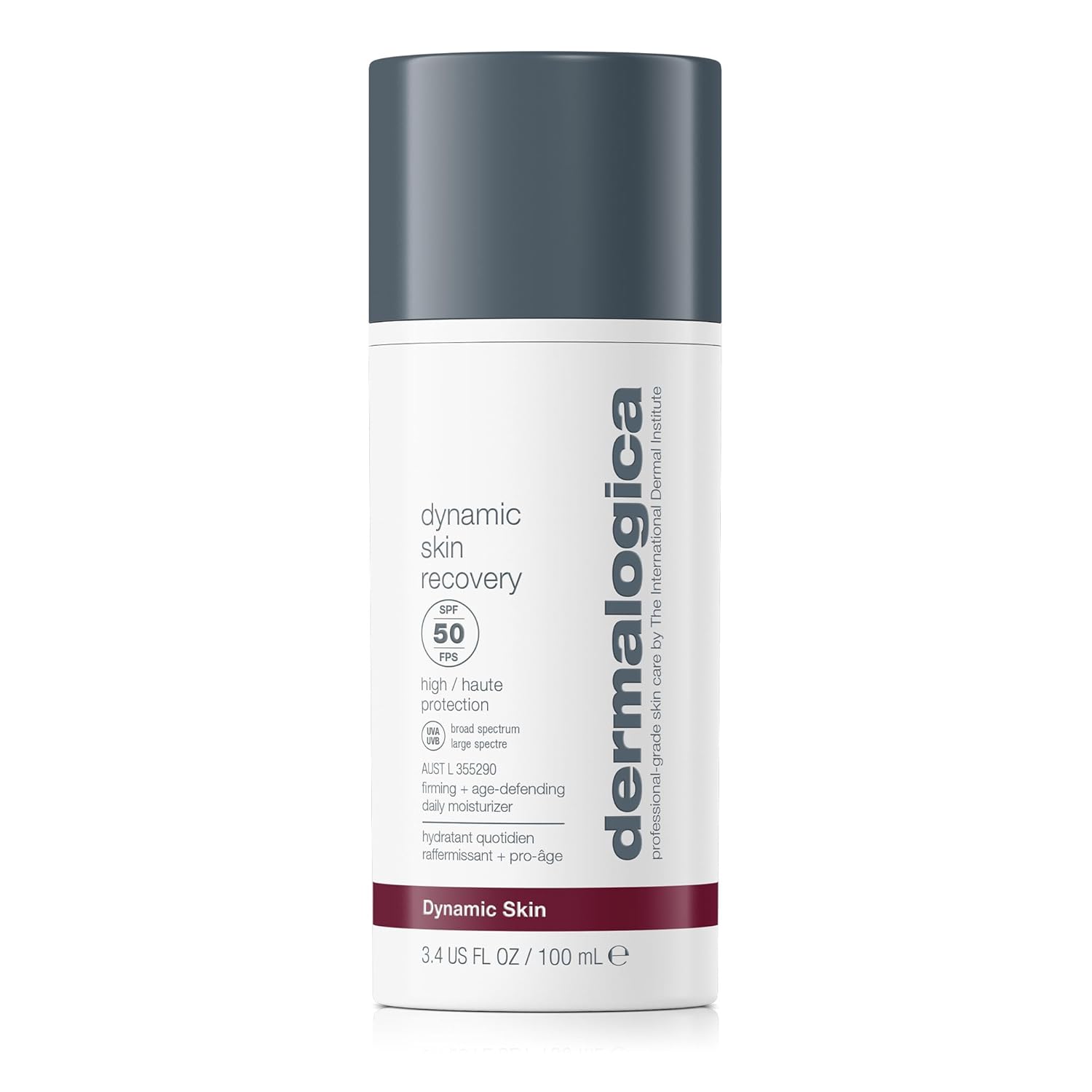Dermalogica Dynamic Skin Recovery SPF50, Anti-Aging Face Sunscreen Moisturizer, Medium-Weight Non-Greasy Broad Spectrum