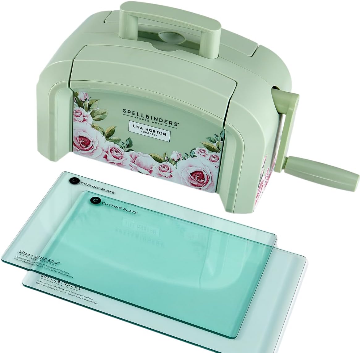 Lisa Horton Crafts Special Edition Sage Green Platinum SIX Die Cutting & Embossing Machine