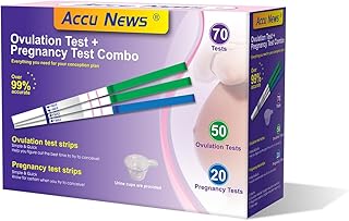 Ovulation Test Plus Pregnancy Test Combo, Early Pregnancy Detection, Ovulation Home Test, Conception Preparation Package