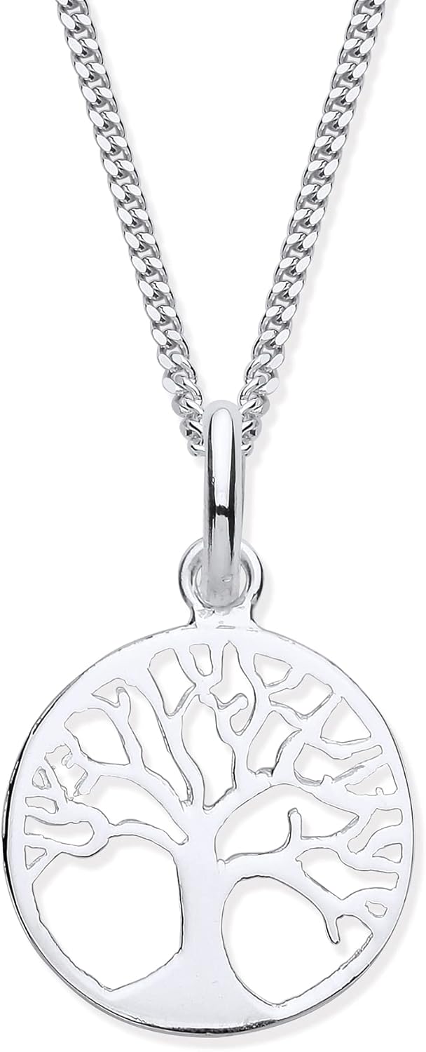 Old English Jewellers Sterling Silver Tree of Life Pendant Necklace - 16 18 20 INCH or PENDANT ONLY