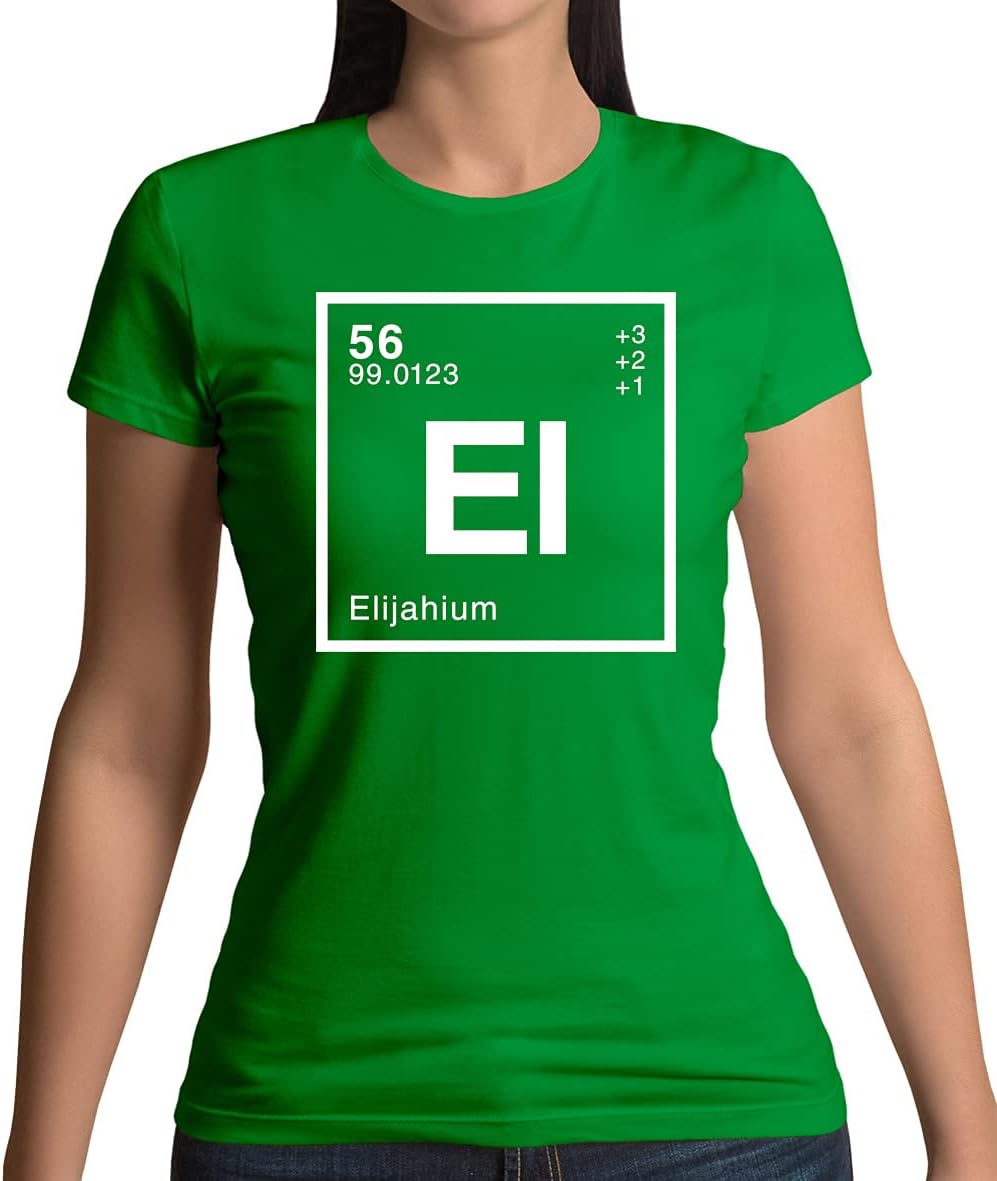 Elijah Periodic Element - Womens Crewneck T-Shirt