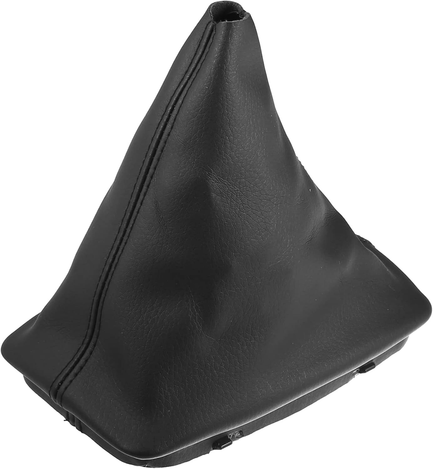 X AUTOHAUX Car Shift Boot Cover Gear Shift Knob Handbrake Gaiter Boot PU Leather for Mercedes-Benz C-class W204 2008-2013