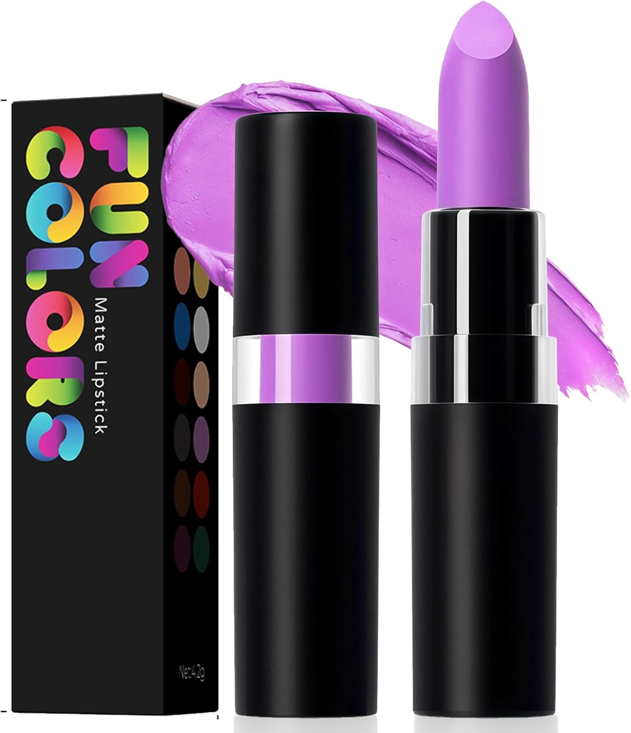 Pink Lipstick, Pale Pink Lipsticks for Women, Matte Long Lasting Lip Stain, Smooth Waterproof Non-stick Cup, Highly Pigmented Nude Lipgloss Lip Stick Makeup Gift
