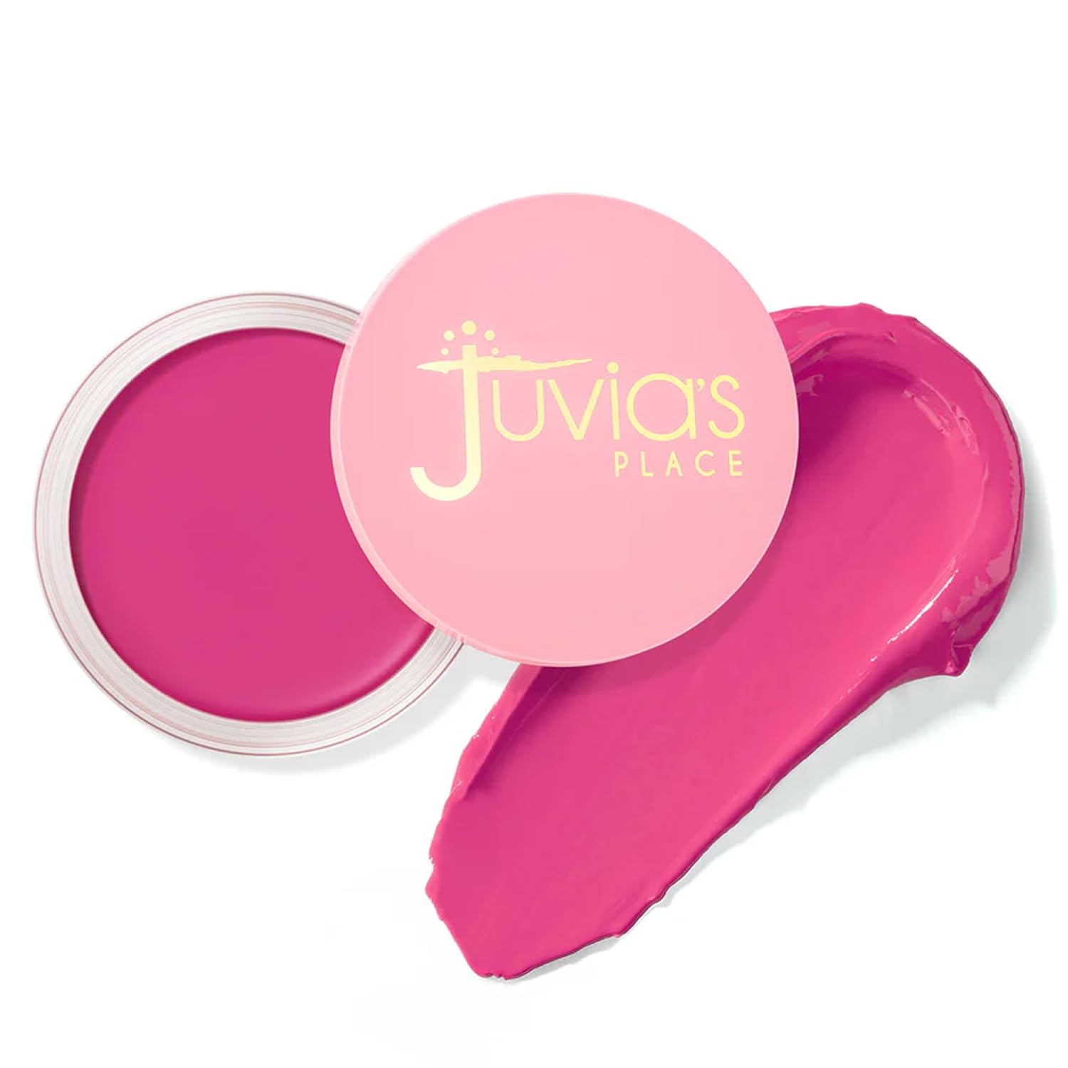 Juvia's Place Blushed Cream Blush – Pinch Me – Multi-Purpose Cream Blush for Cheeks & Lips - 2in1 Formula, Smooth, Blendable Texture for a Soft Dewy Finish - Buildable & Lightweight Face Makeup