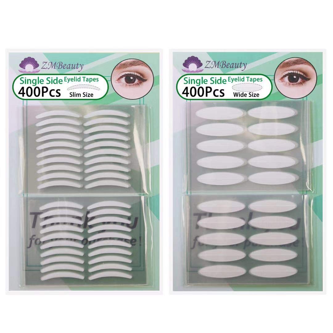 2 Packs Natural Invisible Single-Sided Eyelid Tapes, Medical-use Fiber Eye Strips, Instant Lift Without Surgery, Perfect for Hooded, Droopy, Uneven, Mono-Eyes