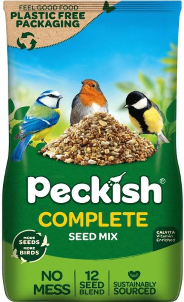 Peckish Complete Seed & Nut Mix for Wild Birds - 1kg Pack