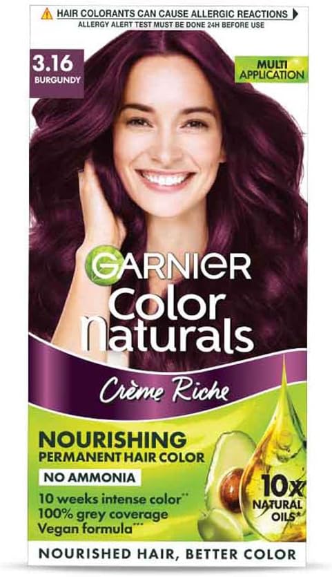 Garnier Color Naturals Regular, Burgandy Burgundy
