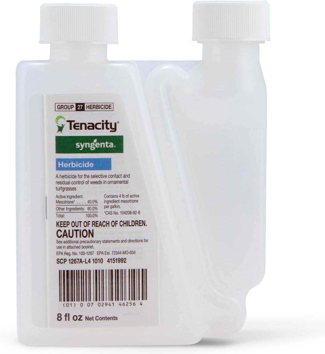 Syngenta 46256 Tenacity 8oz Herbicide, Clear