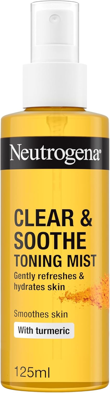 Neutrogena, Clear and Soothe Toning Mist, 125 ml, (Pack of 1)