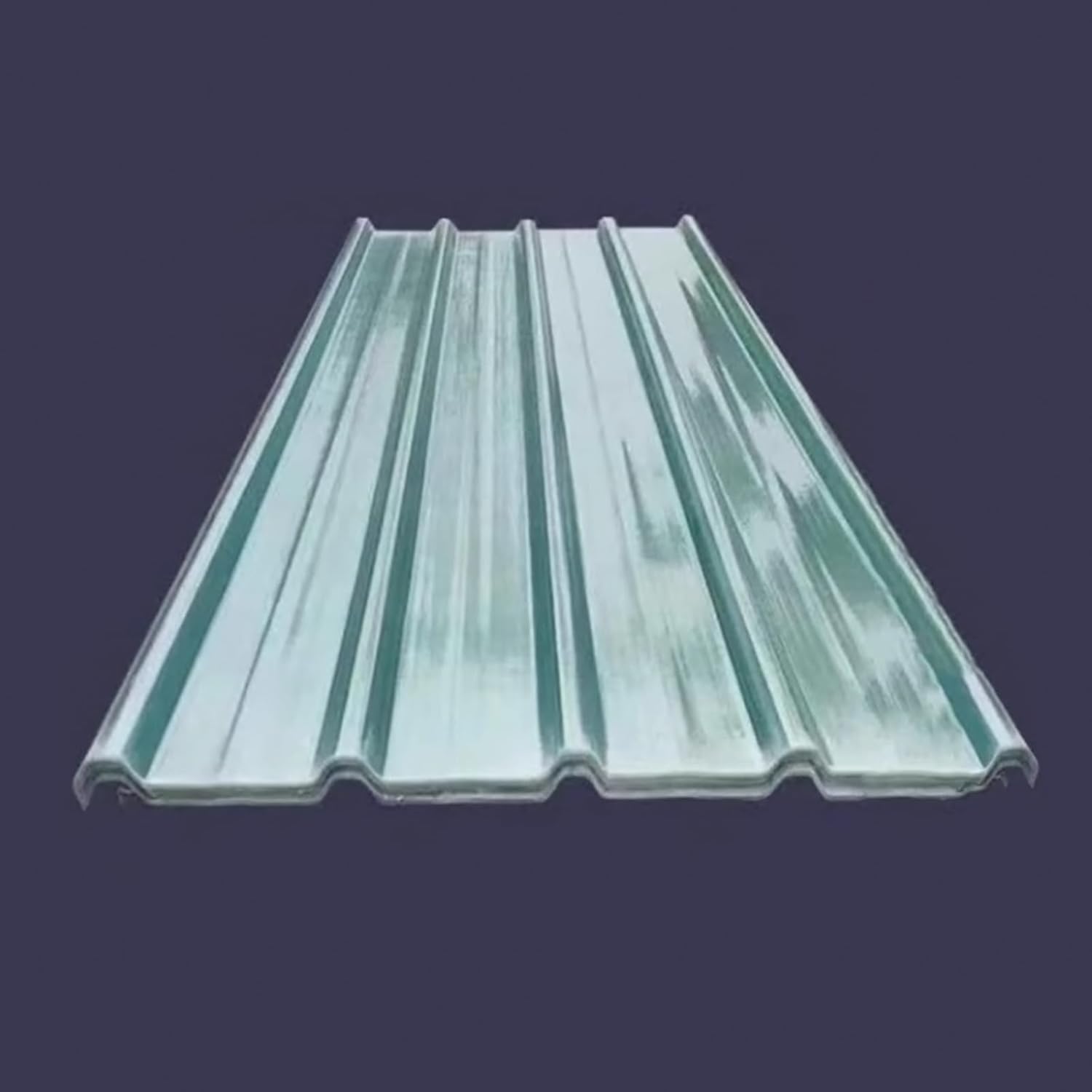 Heavy Duty Roofing Cladding Panel,Corrugated Roofing Sheets,Anti-UV Shed Roof Sheet,Silent Cladding Walling Sheeting,FRP Daylighting Panels,for Outdoor Use,2mm Thick (1 Pcs,35x51in)