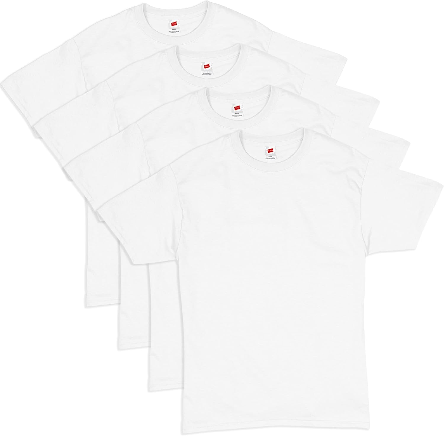 Hanes Men's Comfortsoft T-Shirt (Pack Of 4)