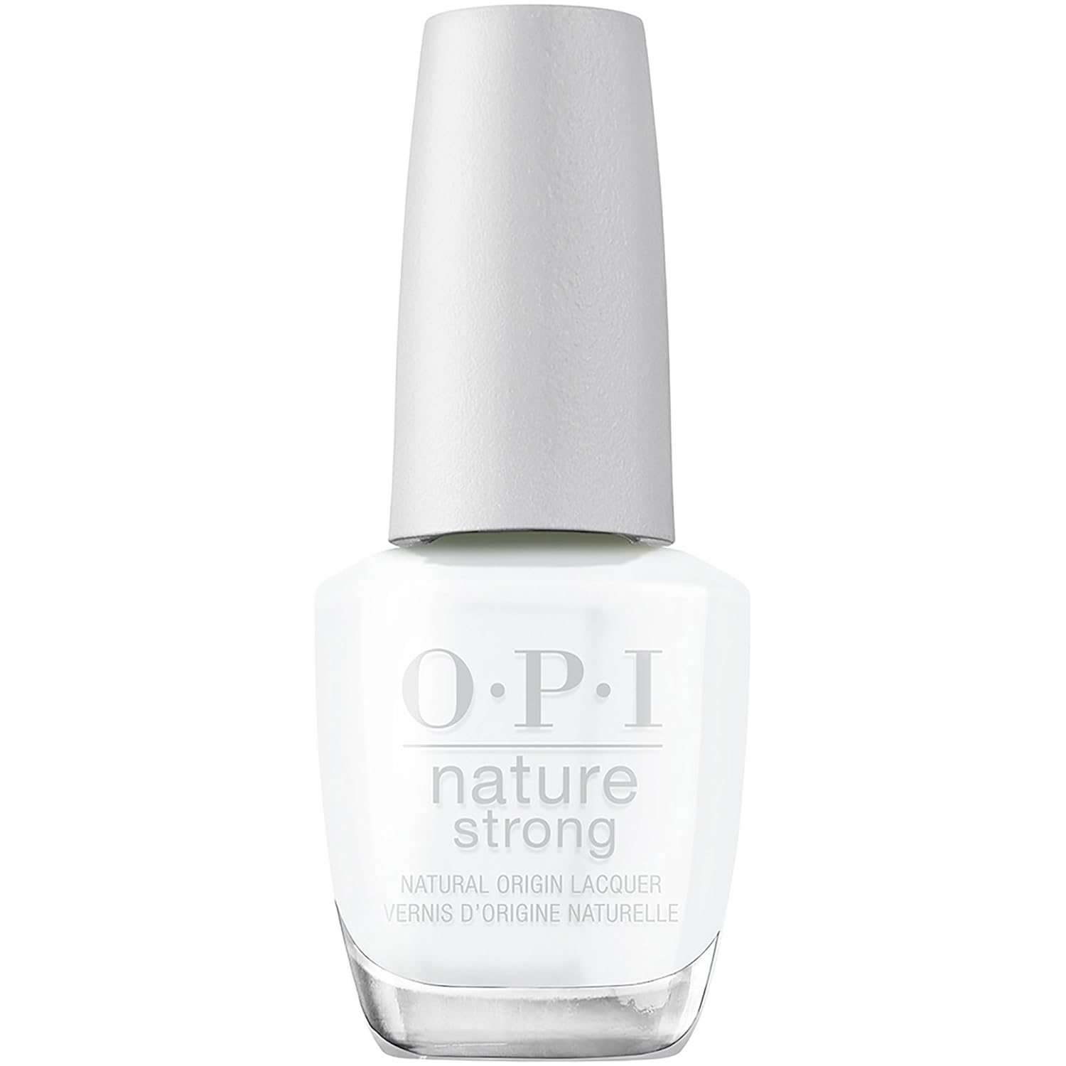 OPI Nature Strong Natural Origin Nail Polish | Opaque White, Gray & Black Crème Eco-Friendly Nail Polish | Plant Based, Vegan, Cruelty Free