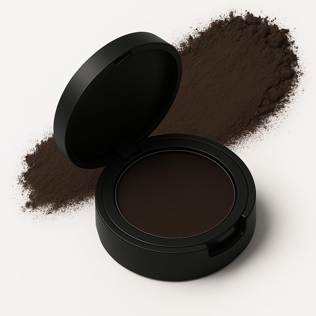 Hair Thickener | New Waterproof Formula - Natural & Fuller Looking Hair in 30 sec - 14g - Fibers for Thinning, Bald Spots & Graying Roots (Dark Brown)