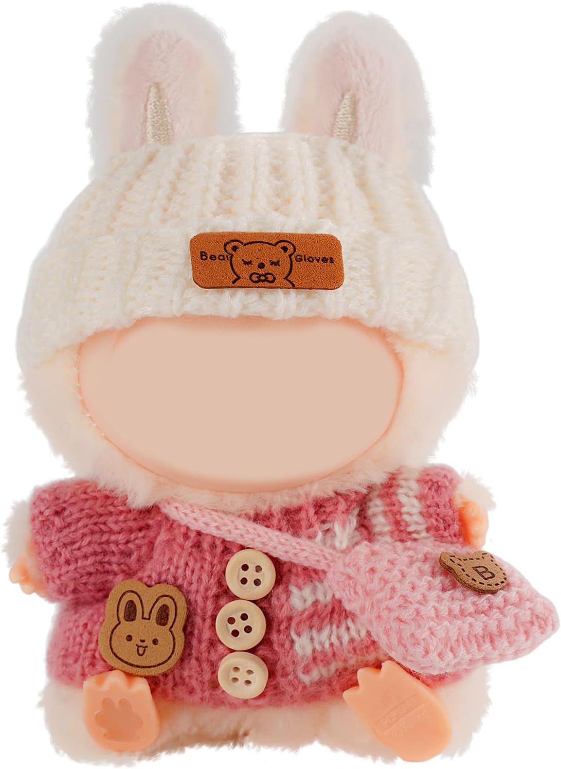 Adorable Custom Outfits for The Monsters' LABUBU Figures – Perfect for Exciting Macaron & Have a Seat Series (Doll Not Included)