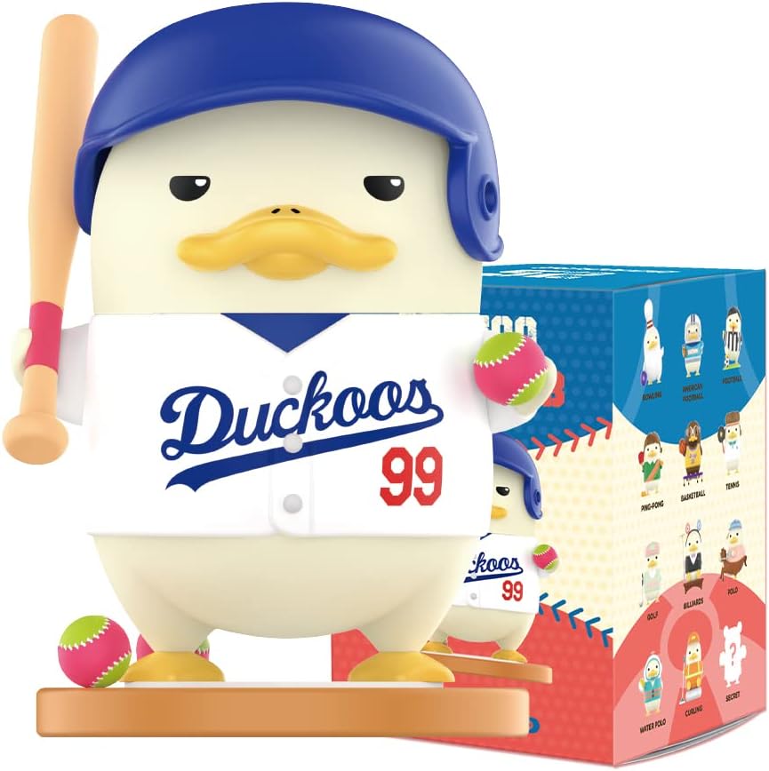 POP MART DUCKOO Ball Club Series, 12PCs DUCKOO Blind Box Figures, Random Design Action Figures Collectible Toys Home Decorations, Holiday Birthday Gifts for Girls and Boys, Whole Set