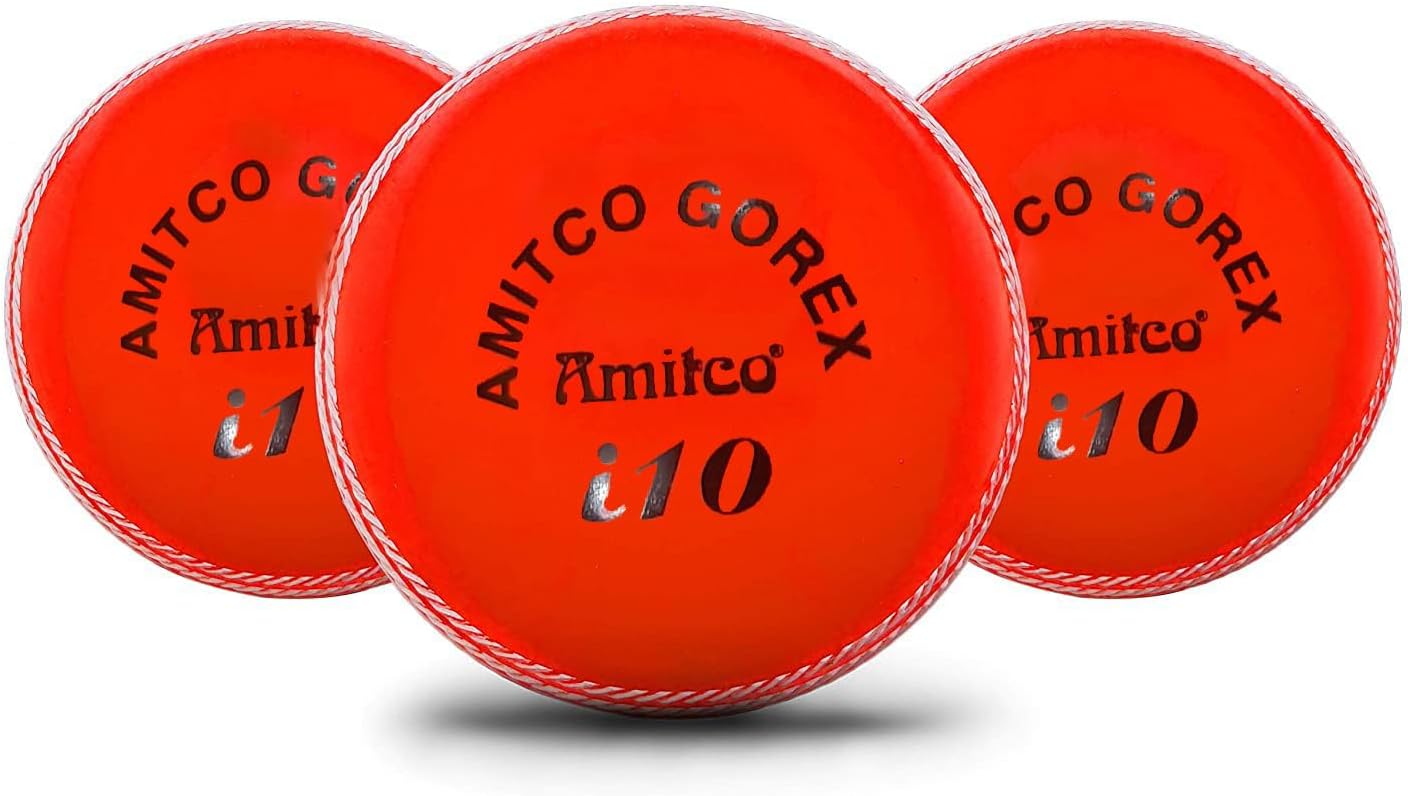 Onekbhalo Cricket Rubber Synthetic Ball i10, Best for Cricket Practice, Training for All Age Group, .Rubber Synthetic Cricket Ball Pack of 1