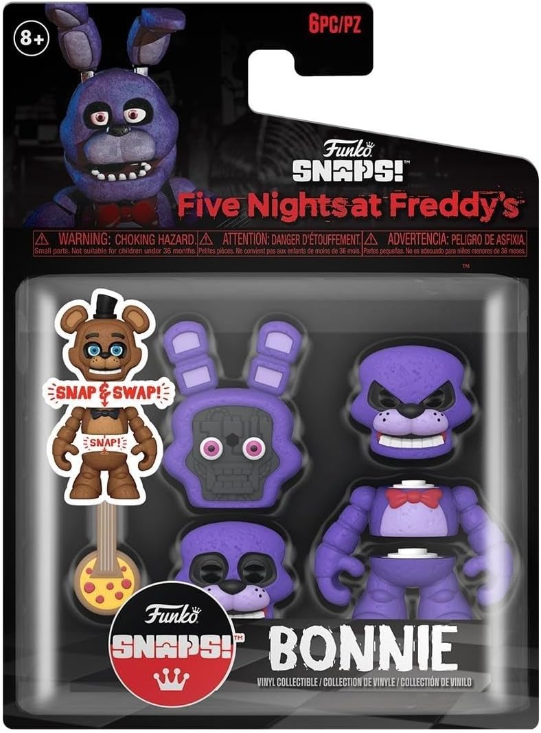 Funko Five Nights At Freddy's (FNAF) Snap: Bonnie the Rabbit - Collectable Vinyl Figure - Gift Idea - Official Merchandise - Toys for Boys, Girls, Kids & Adults