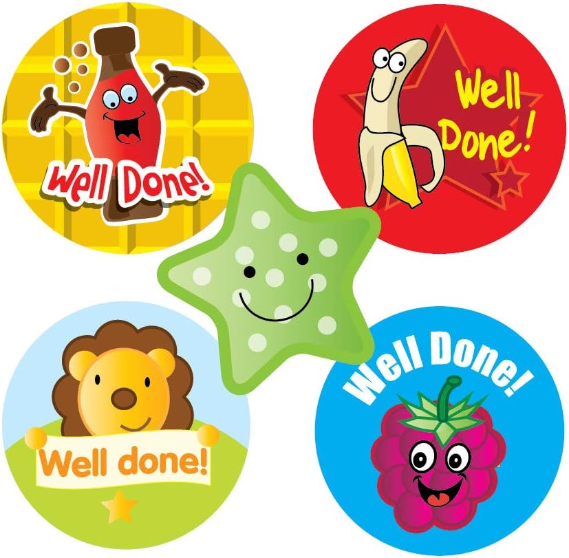 Sticker Solutions Scratch 'n' Sniff Reward Stickers (Pack of 125)