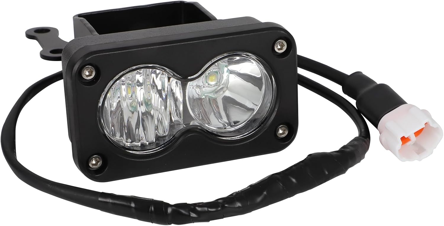 motoparty Headlight Kit for Sur-Ron Segway X260, Clear White 6000-6500K Spot/Flood Light Pods Combo Kit, Motorcycle Lights Bars Accessories, Bright Front Lamp （3 Inch）