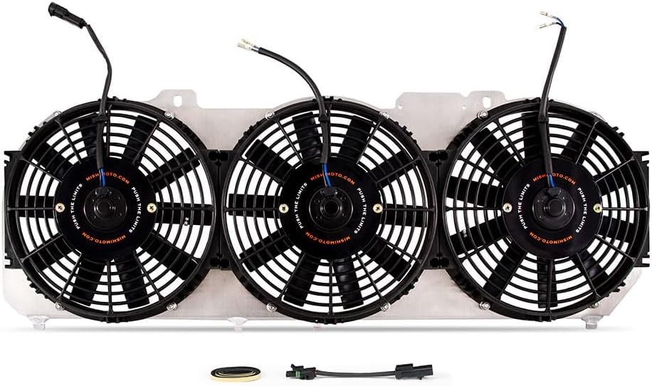 Mishimoto MMFS-XJ-89 Performance Aluminum Radiator Fan Shroud, Compatible with Jeep Cherokee XJ 4.0L, 1989-2001, Silver