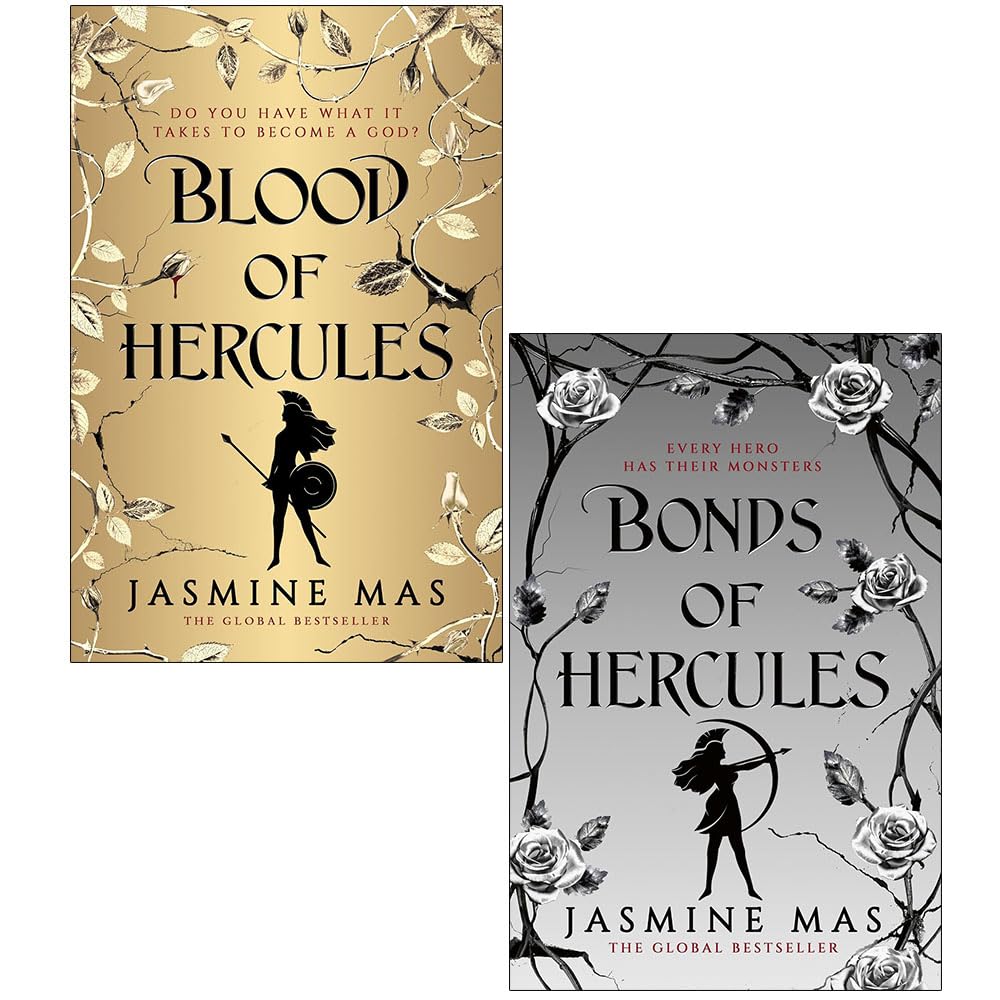 Villains of Lore Series 1-2 Books Collection Set By Jasmine Mas (Blood of Hercules & Bonds of Hercules)