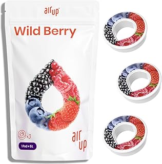air up® flavor pods pack 3x Wildberry | Vegan & 0 sugar | Discover many more Flavored water pods for your water bottle | Flavors for water | Scent pods for water bottle | Flavored water bottle