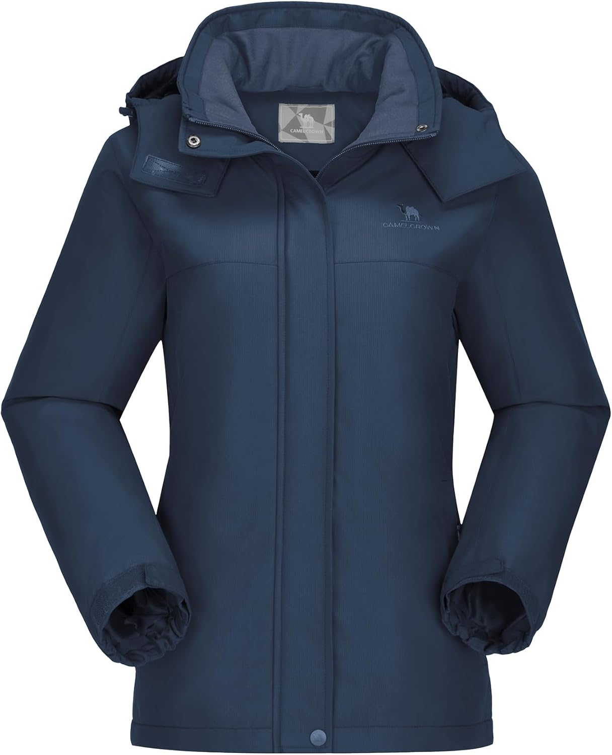 CAMEL CROWN Women's Ski Jacket Winter Snow Coat Warm Fleece Mountain Waterproof Female Jacket