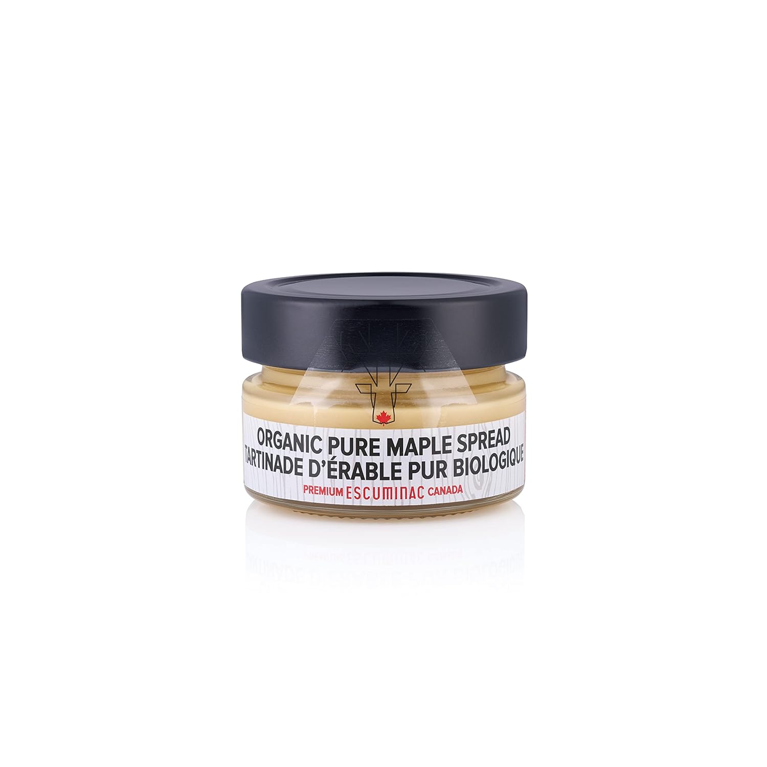 Escuminac Organic Maple butter. 2 PACK x 180 gr. Pure Product from Canada.