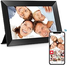 Frameo 10.1 Inch WiFi Digital Picture Frame, 1280x800 HD IPS Touch Screen Photo Frame Electronic, 32GB Memory, Auto-Rotate, Wall Mountable, Share Photos/Videos Instantly via Frameo App from Anywhere