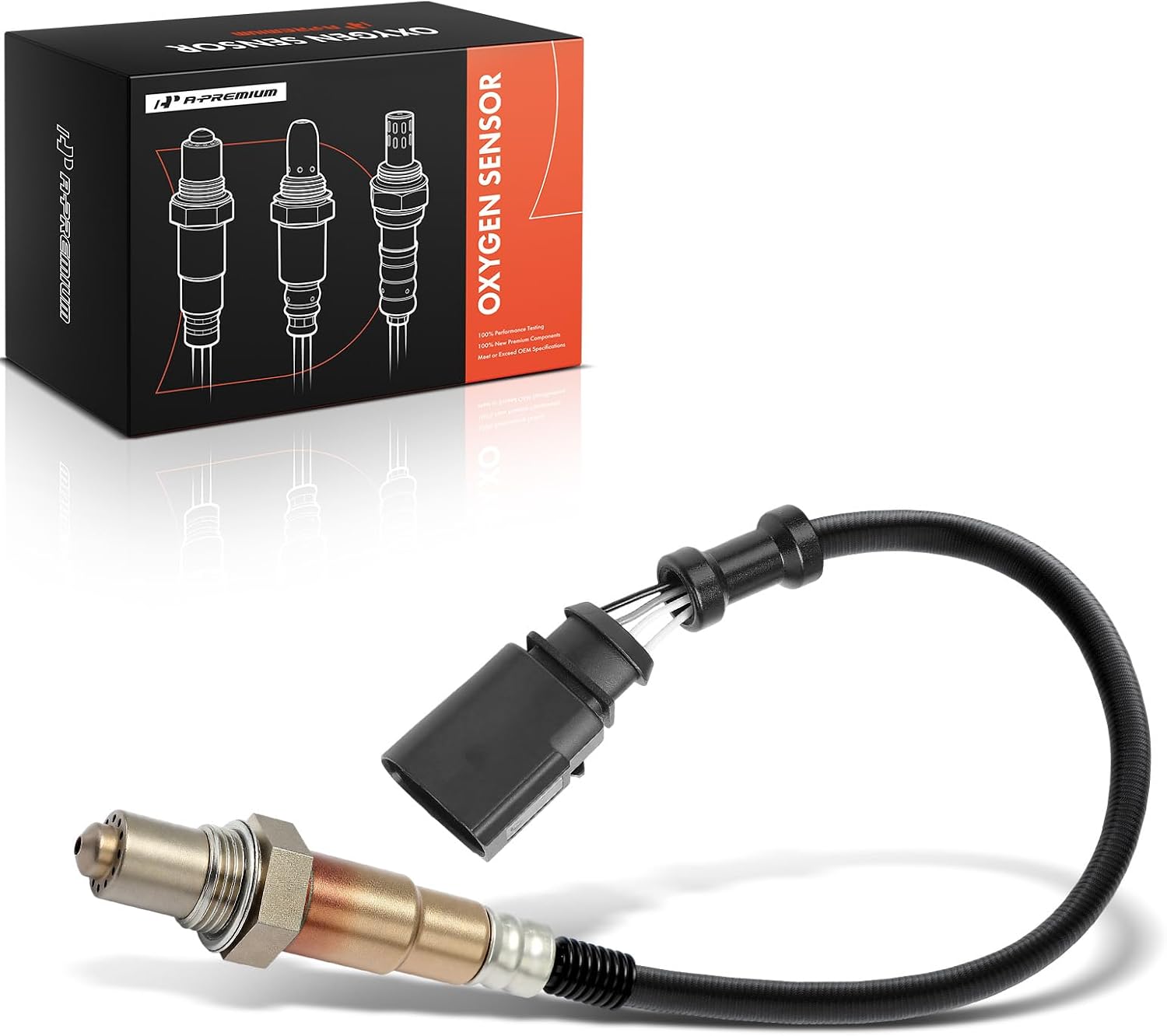 A-Premium Downstream O2 Oxygen Sensor Compatible with Volkswagen, Audi
