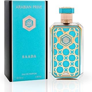 RASASI Arabian Prive Collection Saada Eau De Parfum For Women Spray 70ML (2.36 OZ) Arabian Perfume For Women Fruity And Floral Fragrance, Long Lasting Perfume For Women, Luxurious Feminine Scent