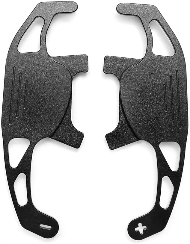 Hoypeyfiy 1 Pair Car Steering Wheel Shift Paddle Extension Replacement for Golf GTI R GTD GTE MK7 7 Polo GTI 2014 2015 2016 2017 2018 2019