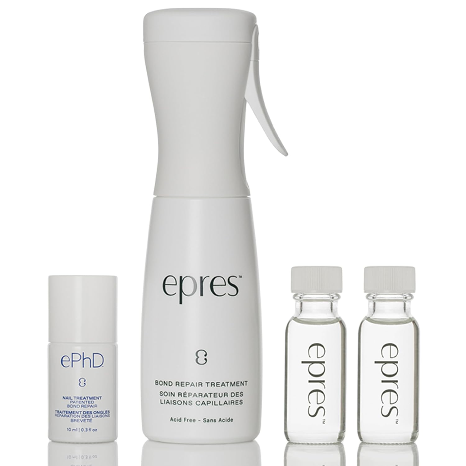 epres Healthy Hair 3-Step System Starter Kit and Bond Repair Nail Treatment