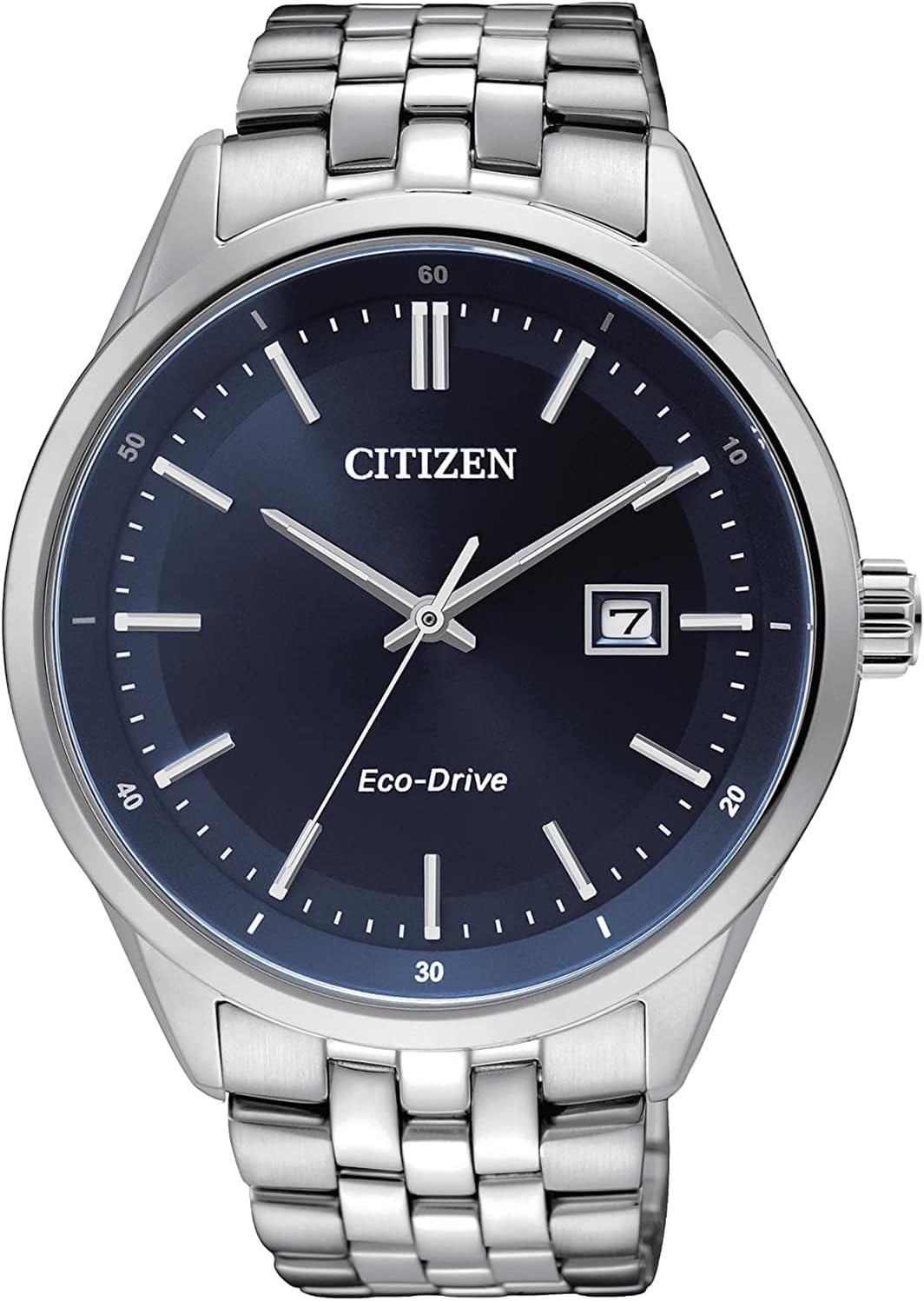 CITIZEN Men's Analogue Eco-Drive Watch with a Stainless Steel Band