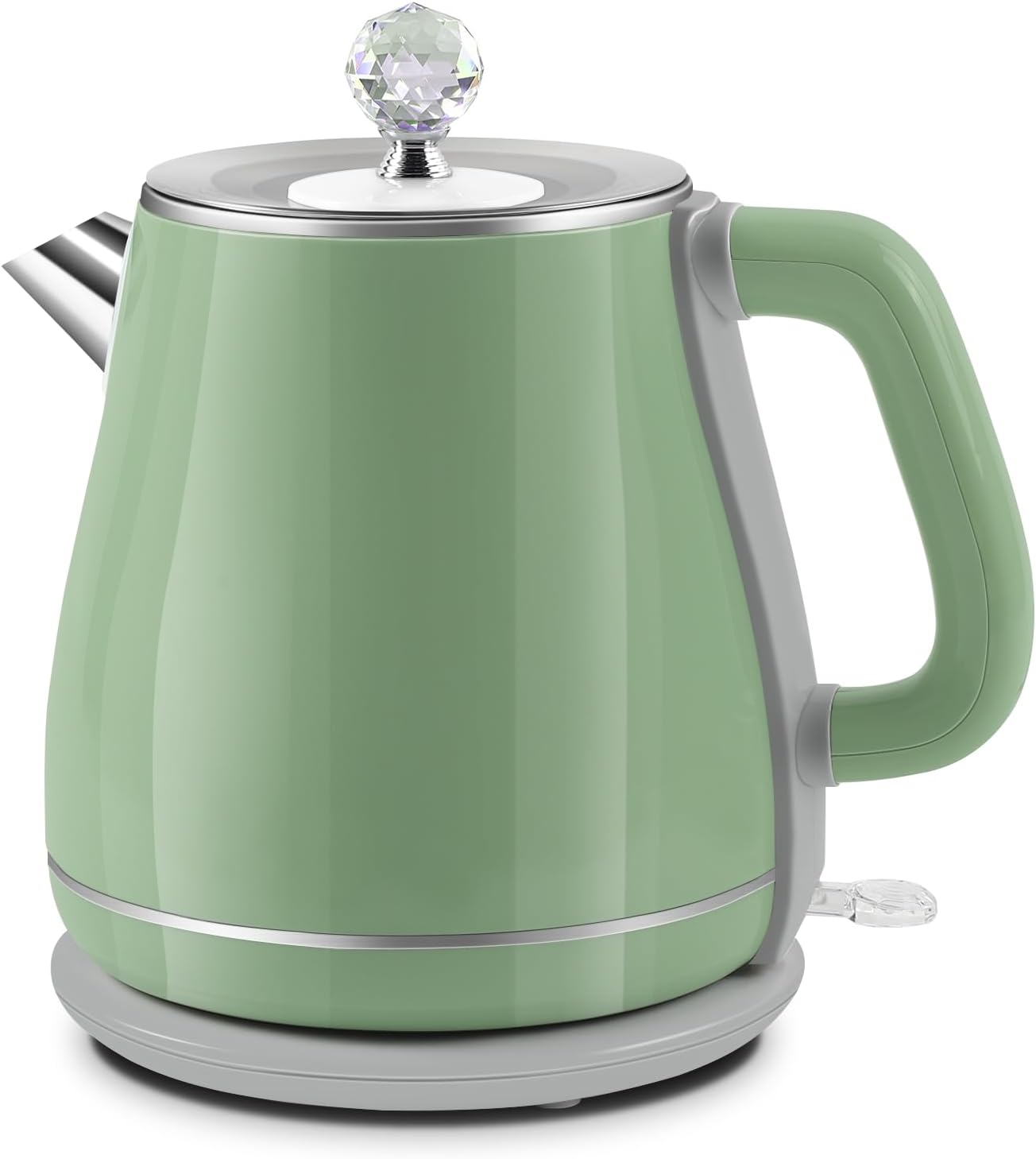 1.8L Electric Kettle Cordless, 1800W Water Kettle Electric with Fast Boil, Auto Shut off and Boil Dry Protection, Quiet, Suit for Camping, Office, Kitchen