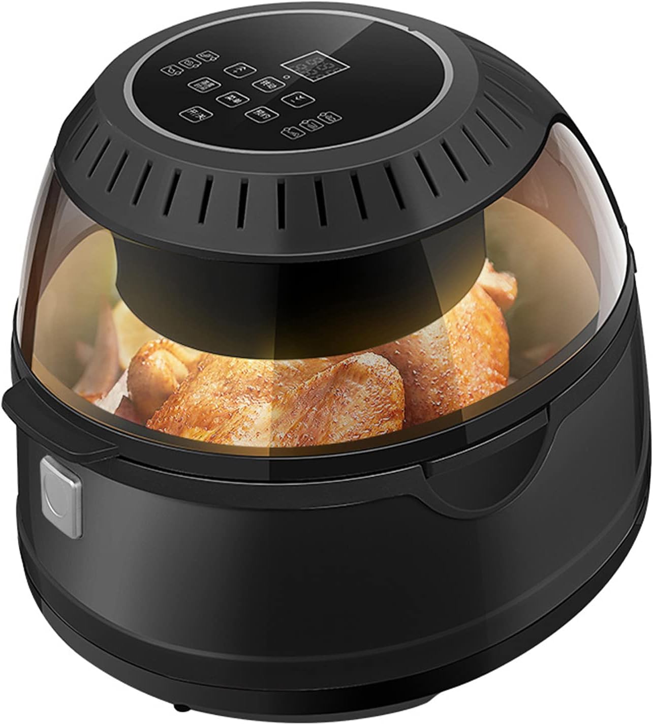 ASVIL Friggitrice ad aria commerciale da 1100 W, friggitrice ad aria con forno multifunzione da 13 litri, friggitrici ad aria da 230 gradi C con display digitale, bianco (Bianco) lofty ambition