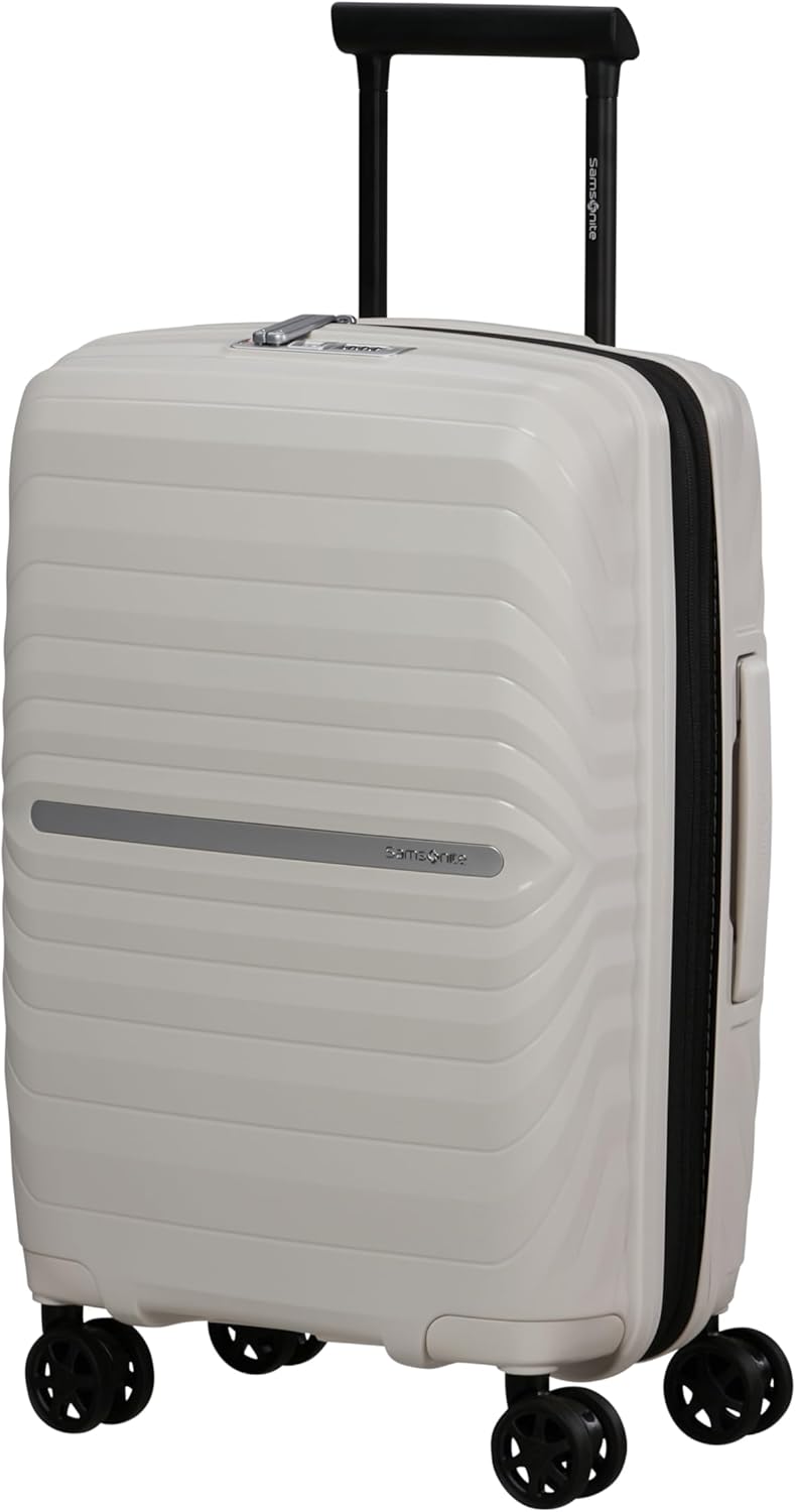 Samsonite Neo Flux - Spinner L, Expandable Suitcase, 75 cm, 109/121 L, Warm Neutral (Warm Neutral)