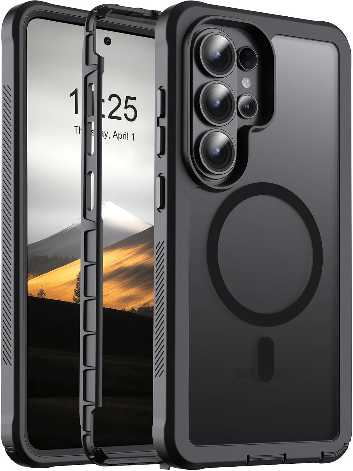 Magnetic for Samsung Galaxy S26 Ultra Case 6.9"-Black
