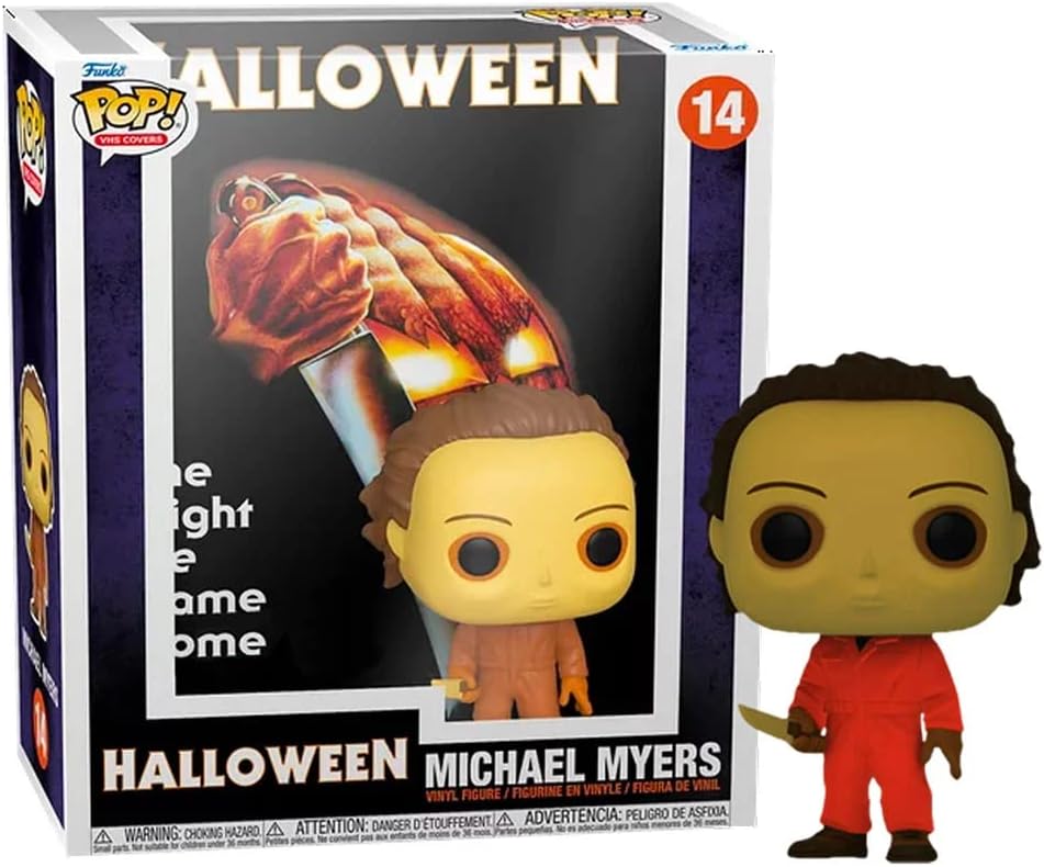 Funko Exclusive POP! DVD Cover: Halloween Michael Myers Glows in The Dark Vinyl Figure, Multicolor