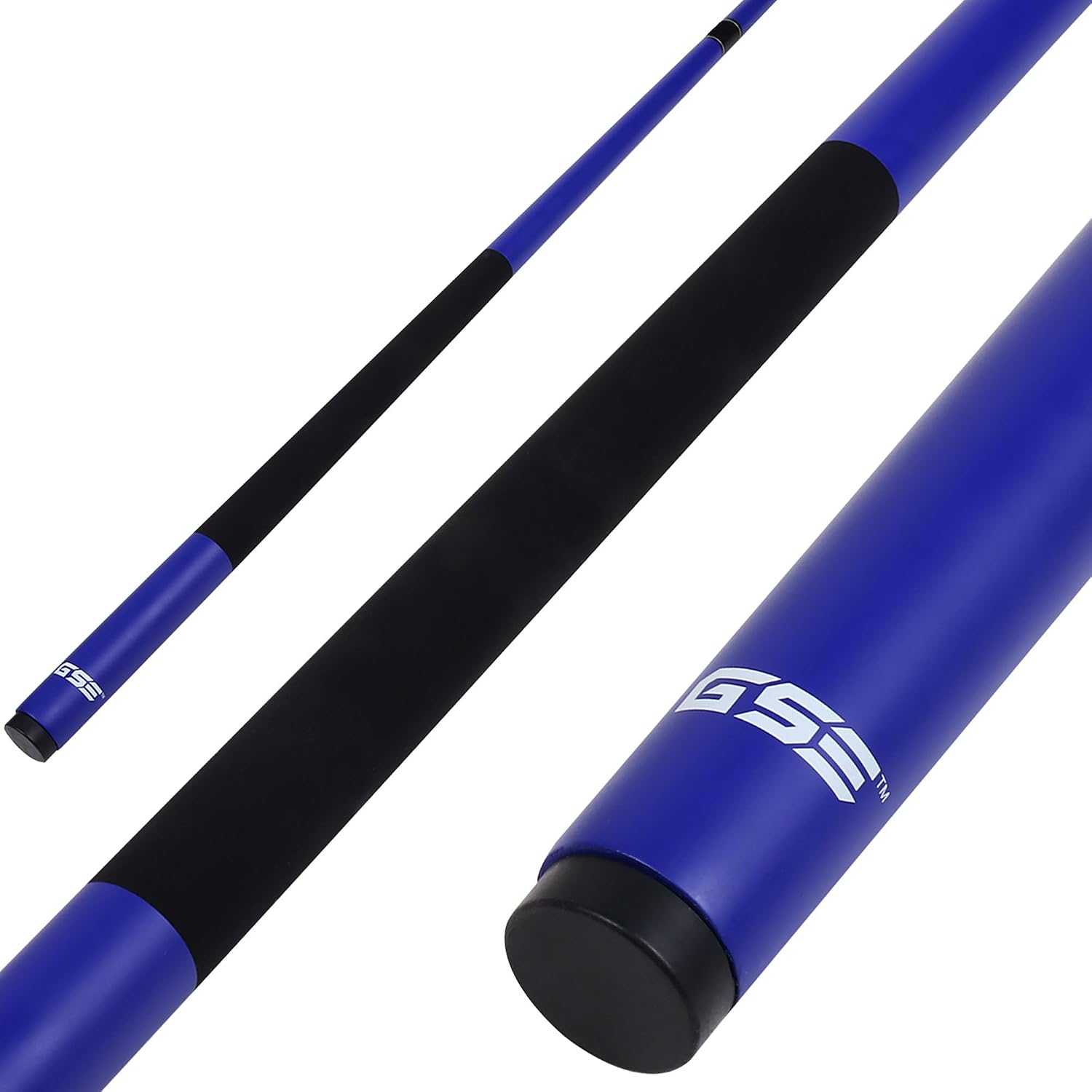 GSE 58" 2-Piece Fiberglass Graphite Composite Billiard Pool Cue Sticks