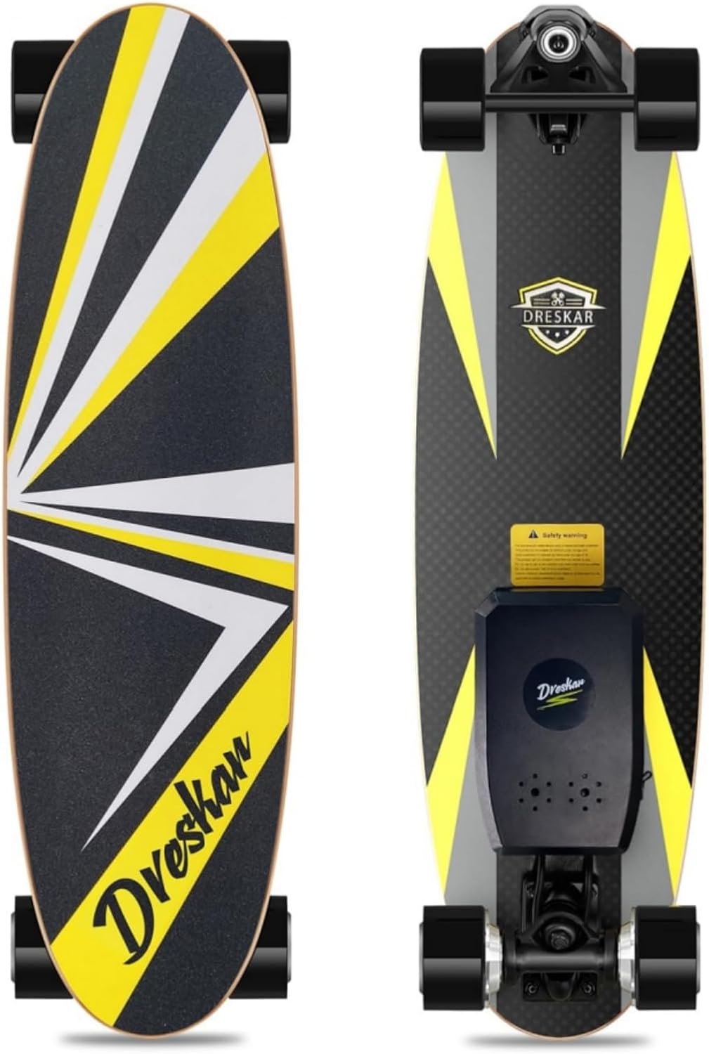 Electric Skateboards, Longboard Cruiser with Remote Control, 700W Dual Motor,Top Speed18 MPH12Miles Range 4 Speeds Adjustment, Electric Skateboards for Adults Beginners Kids Teens