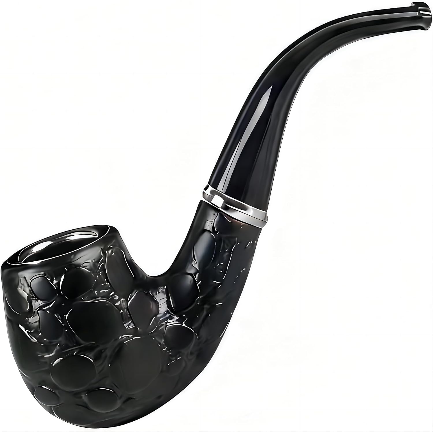 Retro pipe，Smoking Pipes ，Classical Detachable Cigarette Tobacco Smoking Pipe Tobacco Cigarettes Cigar Pipes for Fathers Day Gift