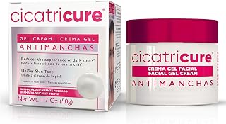 Cicatricure Face Moisturizer, Antimanchas Brightening Moisturizing Gel Cream, Reduces Dark Spots, Patches and Boosts Skin Glow + Natural Radiance, 1.7 Ounces
