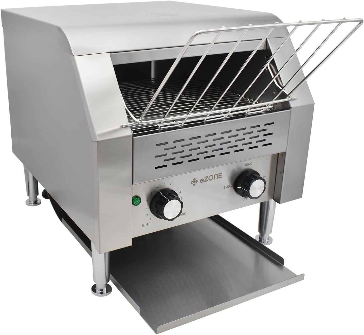 eZone Commercial Conveyor Toaster 300 Slices/Hour 2.2kW 230V