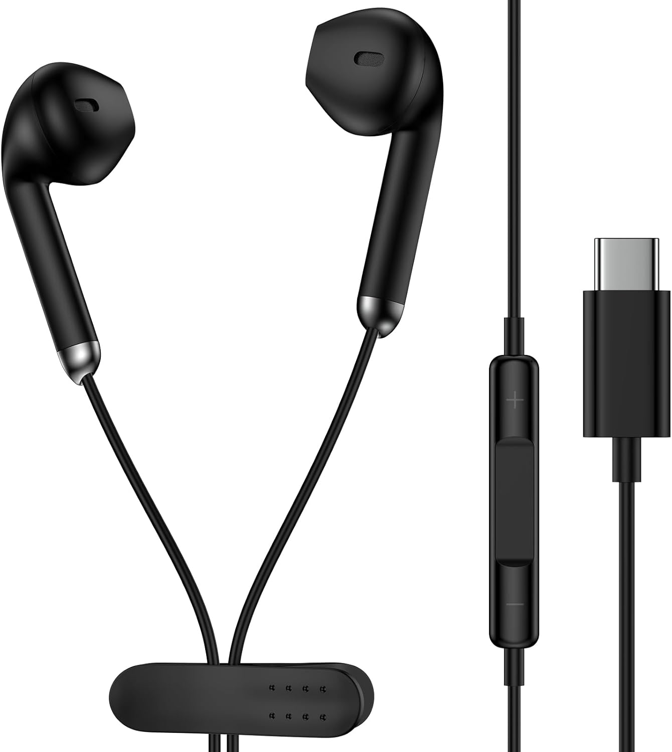 Samsung Earbuds USB C Wired Ear Buds for Samsung Galaxy A16 5G A36 A26 A56 A35 S25 Edge Ultra S25+ A55 S24 Plus FE A54 S23 A53, Type C Headphones USBC Wired Earphones with Microphone for iPhone 16e 16