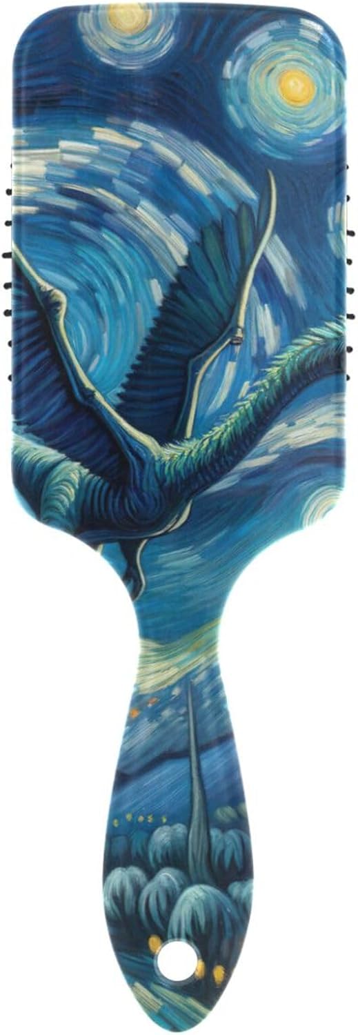 Quetzalcoatlus at Starry Night Comb, Anti Static Comb, Hair Brush Men